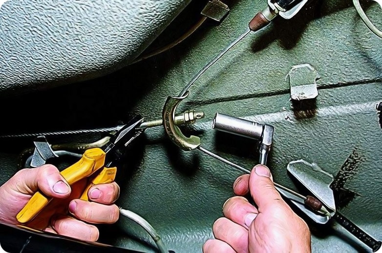 ремонт ручного тормоза